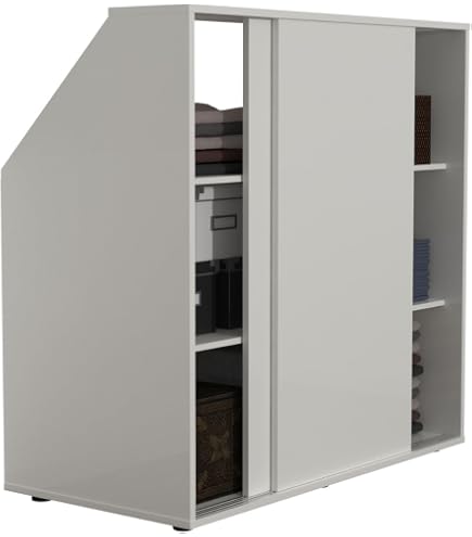 VCM Kleiderschrank »VCM Metall Kleiderschrank | Offener Schrank Begehbarer Kleiderstaender Masse Ca H 132 X B 103 X T 52 Cm Labol S 1 St