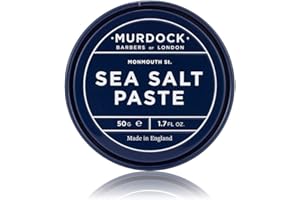 Murdock London Sea Salt Paste | Ultra-Matt Finish Styling Paste With a Strong Hold That Lasts The Day | Made in England | 50g