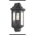 Outdoor LED Wall Light E27 Half Lantern Garden Light IP44 Security - View #3