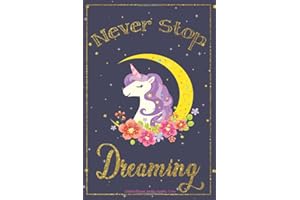 Undated Planner: w/ weekly goal space & to do list,12 month undated daily planner, undated monthly planner undated weekly planner day teacher calendar ... academic planner unicorn never stop dreaming