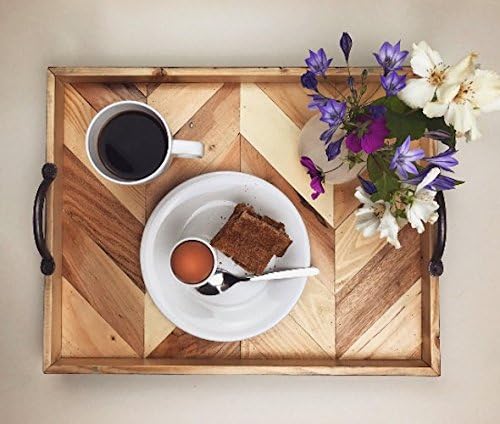 Wood Serving Tray with handles