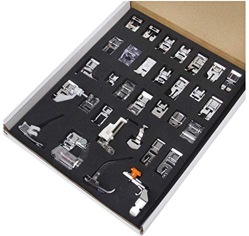 Zenith Imported Sewing Presser Foot Machines Kit Review: Perfect for Brother, Singer, Usha, and Janome - 32 Pieces