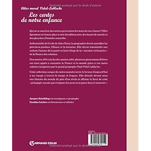 Les cartes de notre enfance - Atlas mural Vidal-Lablache Livre en Ligne - Telecharger Ebook
