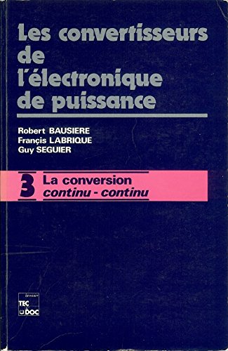 Preisvergleich Produktbild CONVERTISSEURS CONTINU / CONTINU. Tome 3