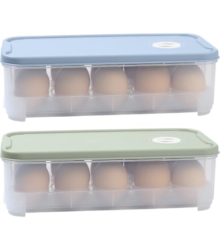 Eierbox Für 18 Eier – Transparent, Mit Deckel, Aus Kunststoff, Für Kühlschrank, Küche & Picknick