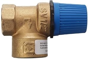 Cornat T593714 Soupape de sécurité, 1/2'' -8.0, 8,0 Bar