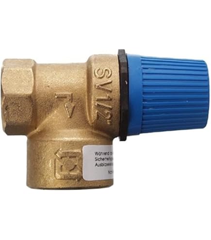 Soupape De Sécurité 3 Bar SVM 94946 SVME 1/2" - Membrane Pour Chaudière - Occasion Comme Neuve