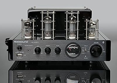 nobsound MS de 10D MKII Hybird Tube amplificateur avec Bluetooth/USB/Casque pour Hifi (Noir)