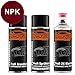Produktbild TRISTARcolor Autolack 2K Spraydosen Set Alpine/Renault / Renault RVI NPK Rouge Intense Nacre Metallic Grundlack Basislack 2 Komponenten Klarlack Sprühdose