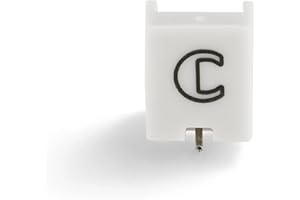 Crosley NP-15 Record Player Needle Replacement - Diamond-Tipped Stylus for 33 1/3, 45 & 78 RPM Records - ABS Plastic Shell with Tool-Free Installation - Compatible Turntable Cartridge