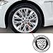 Produktbild OPAYIXUNGS 4 Stück Logo Jaguar, für Radzylinder, Nabenabdeckung Felgen-Emblem, Nabenkappen,Adhesive Emblem Decals