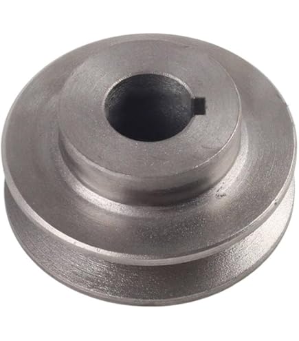 Keilriemenscheibe HA SPA 150mm – 1x13mm Rille, Aus C45-Stahl Verzinkt, Für Elektromotorantrieb (Bohrung 25mm, Nut 8mm)