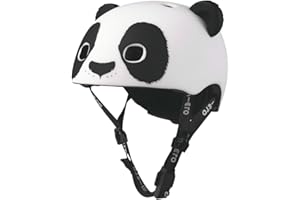 Micro™ Kinderhelm | Das ORIGINAL | Panda 3D | Fahrrad- und Rollerhelm für Kinder