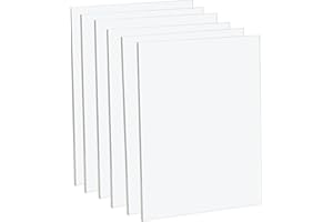 GSHUR Paquete de 6 hojas acrílicas transparentes A3 de 297 mm x 420 mm, lámina acrílica de plexiglás transparente de 1 mm de grosor, paneles de plexiglás transparente para decoración, exhibición