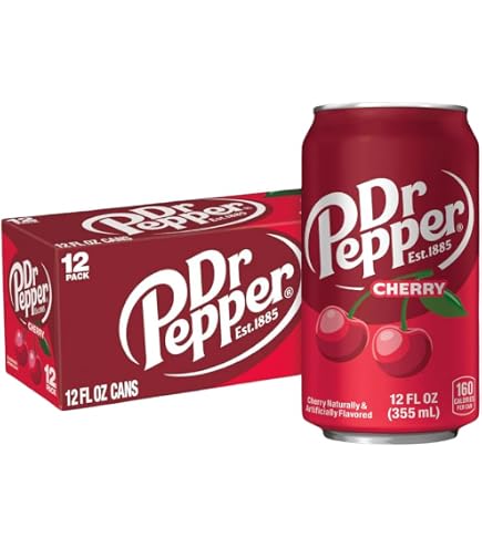 Dr Pepper Cherry 33cl (Pack de 24) : Amazon.co.uk: Grocery