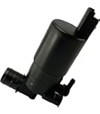 Bomba Agua Lavaparabrisas Bomba De Agua Lavaparabrisas AUTOZOCO Para Honda - 2 Pines, PVC Negro, Compatible Con Múltiples Modelos Kit Distribucion Con Bomba De Agua