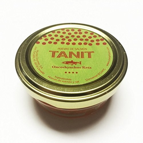 Huevas de salmón Keta Tarro 50 gr.