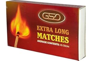 GSD Extra Long Matches x 12 Packs