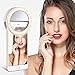 Price comparison product image TYCKA 40 LED Selfie Ring Light, Stepless Brightness Control, Independent Dimmable Warm White and Cold White, Clip-on and Rechargeable Design, For Phone Samsung Sony Google Nexus Smartphones Tablets