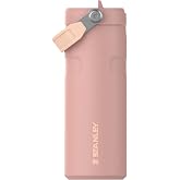 Stanley The IceFlow Flip Straw 2.0 Pipetli Termos Bardak 0.47 LT/Peach Rose Pembe