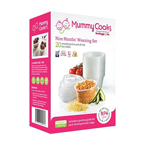 Babypotz – 20 Stück , 180ml, ohne BPA , Mehrwegtransportbehälter für Babynahrung , Tiefkühl fit - 2