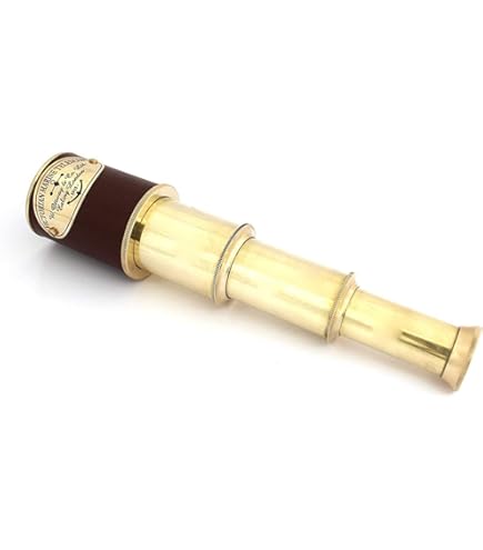 Lot de 5 PCs télescope nautique pirate Kelvin & Hughes London Spyglass