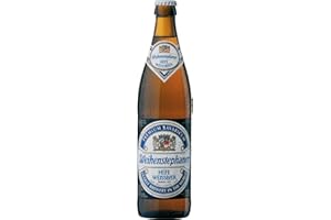 IPK Weihenstephan 12 Bottiglie Birra Weiss 50 cl Bionda Germania Luppolo Malto, Birra Weihenstephan Weiss 12 Bottiglie - 6,00 Litri