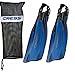 Produktbild Cressi Pro Light Open Heel Diving Fin, Blue with Bag, X-Small - US Men's 8/10