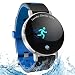 Produktbild Tlgf Smart Watch Fitness Tracker, Call Reminder APP Push Bluetooth Music Tracker, Heart Rate Und Fitness Wristband, Remote Camera,Blue