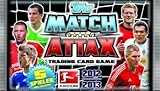 Teilezahl:: 5 Topps Match Attax Booster 2012/2013 (DE) - 1 Booster mit 5 Spielerkarten