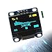 Price comparison product image LANMU 0.96" I2C IIC SPI Serial 128X64 White Blue OLED LCD LED Display Module for Arduino (Yellow&Blue)