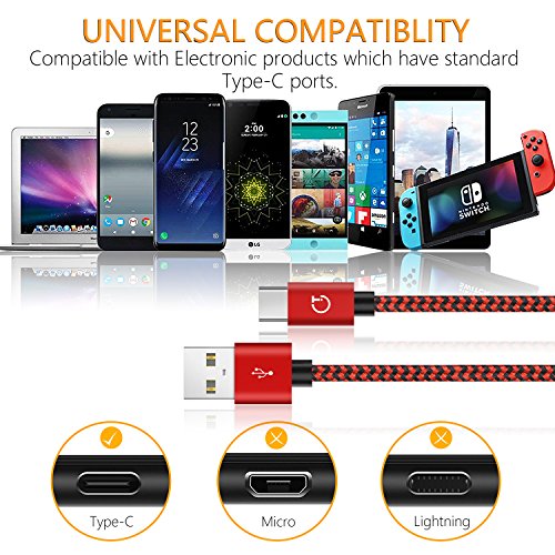 C  ble USB C  1m 1 5m 2m   Lot de 3   Gritin C  ble USB Type C    USB Cable Type C en Nylon Tress   C  ble Rapide Cordon Chargeur Type C Connecteur Ul