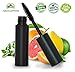 Organic Black Mascara Makeup & Clump Proof Brush Wand - All Natural, Vegan, Gluten Free, No Animal Cruelty, Hypoallergenic, for Sensitive Eyes, No Chemicals, Non Irritating by Natura Primme