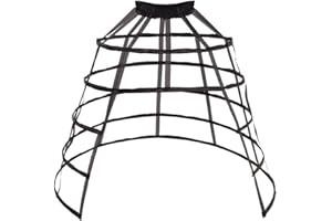 GRACEART Women's Hoops Skirt Petticoat Pannier Cage Skirt Bridal Slips Crinoline
