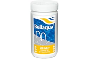Bellaqua pH-Heber Granulat (1 kg) zur Anhebung des pH-Wertes im Poolwasser - einfache Dosierung, schnell & effektiv