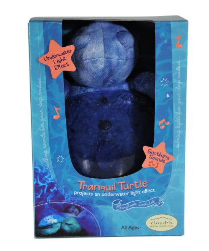 Cloud B 8723540084348 beruhigende Schildkröte Tranquil Turtle Purple mit Sound und Lichteffekt, violett - 2
