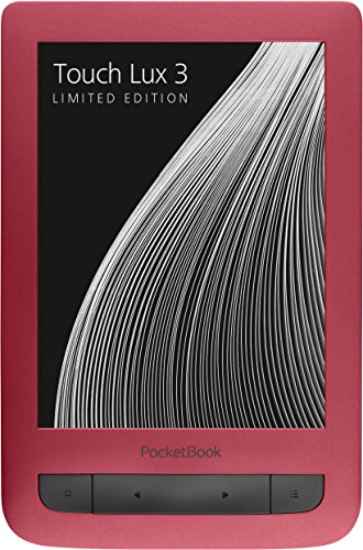 Pocketbook Touch Lux 3 Ruby Red - Ebook Reader - 4 GB