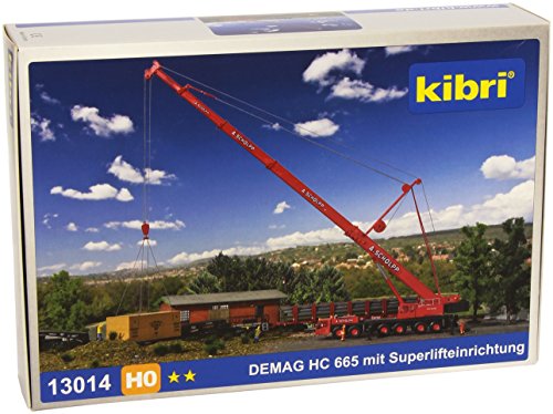 Preisvergleich Produktbild Kibri 13014 - H0 Demag AC 665 mit Superlifteinrichtung