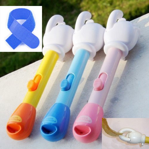 SODIAL(R) New Clamp Handle Potato Chips Crisp Hand Shape Clip-Random Color +Free Cable Tie