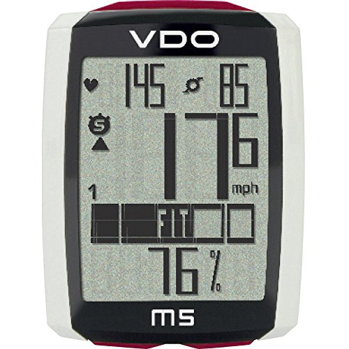 VDO M5 Ciclocomputadora, Negro