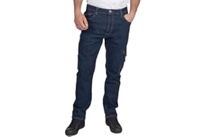 Lee Cooper LCPNT239 Ropa de trabajo hombre Seguridad Vaqueros de carpintero Stretch Pantalones de trabajo