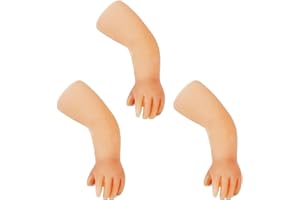 WEINIBAO 3 Pezzi Mini Mani, Mani Minuscole Marionette da Dito, Tiny Hands con Magnete, Tiny Hands Piccole Mani, Manine Piccole da Dita per Giochi di Società, Giocattoli Scherzi, Oggetti di Scena per Spettacoli