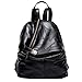 Produktbild LAIDAYE PU Weiches Leder Schultertasche Weibliche Freizeitsport Reiseangebote,Black-OneSize