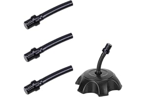 EBHO 3 Pezzi Tappo Serbatoio Moto,Valvola di Scarico Universale,Valvola Tappo Serbatoio Carburante Tubo Sfiato Tappo Serbatoio Carburante Tubo Tappo Benzina per Pit Dirt Bike ATV off Road
