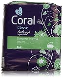 compresas coral opiniones Capa de polietileno impermeable que impide las fugas, incluso por los laterales, gracias a su plegado en forma de "C"