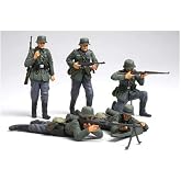 Tamiya 300035293 &ndash; 1: 35 Wwii figures-Set German Infantry Frankreichfeldzug (5)