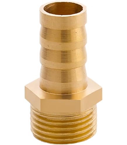 M16 M16x1.5 Barb 10mm 3/8 in Hose Adapter Connector 90°ELBOW Metric Male Thread