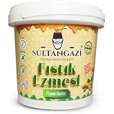 SULTANGAZİ Fıstık Ezmesi Şekersiz Katkısız Ve%100 Doğal 1 Kg