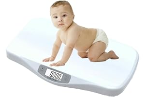 Walgreens Luebel Digital Electronic Weighing Scale with Hold Function - Multi-function Baby, Pet, Child, Adult Scale - 100kg/220lbs, White