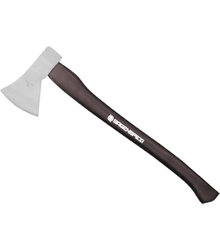 Professionelle Axt Hickory mit Stielschutz VPA/GS geprüft Kopf aus